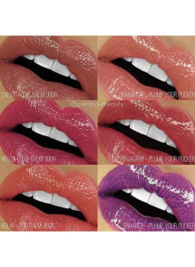 theBalm Mini Volume 1 Lip Gloss Kit, Multi-Color, 7.2ml - Image 2